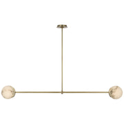 Visual Comfort Signature - KW 5604AB-ALB - LED Pendant - Melange - Antique-Burnished Brass