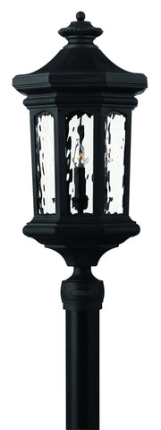 Hinkley - 1601MB - LED Post Top or Pier Mount Lantern - Raley - Museum Black