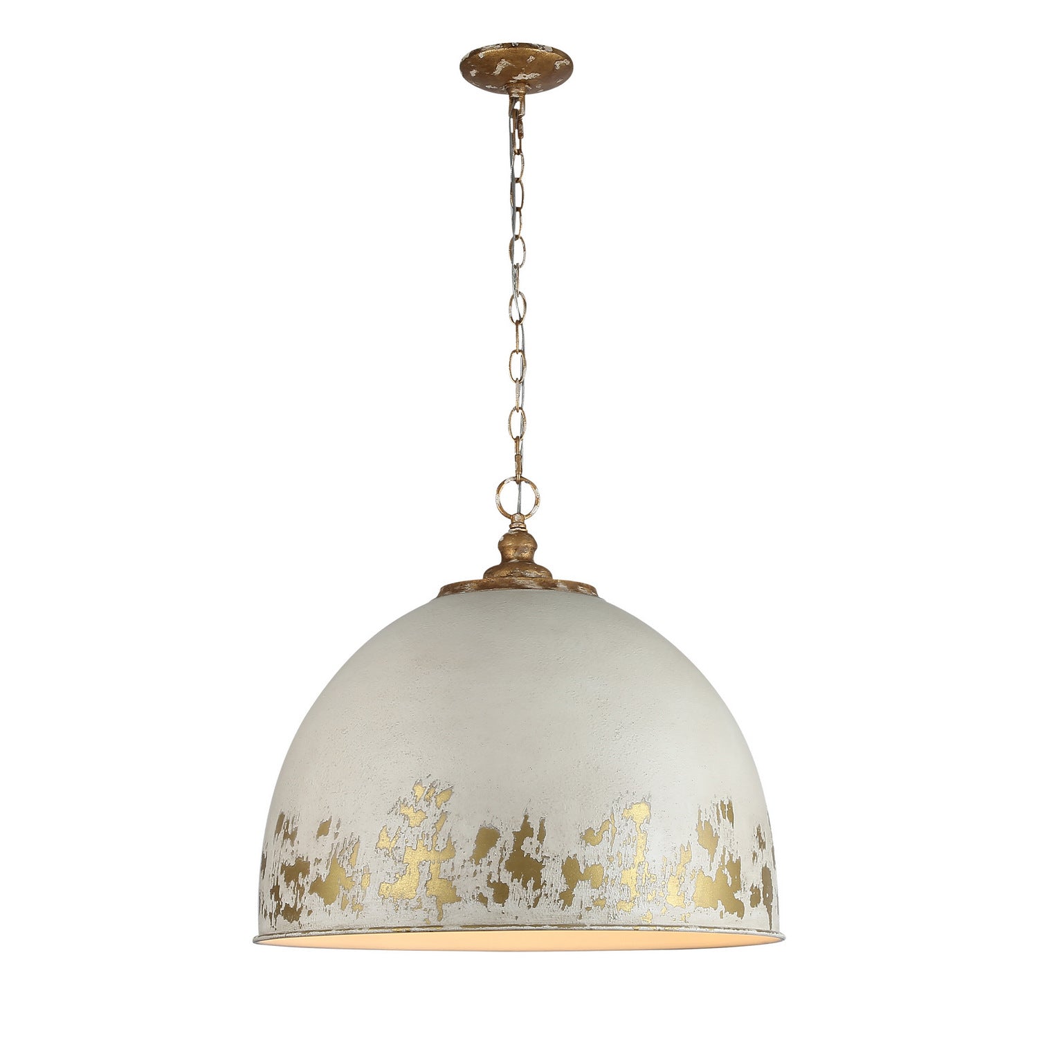 Golden - 0809-5P VG-AI - Five Light Pendant - Alison - Vintage Gold