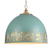 Golden - 0809-5P VG-TEAL - Five Light Pendant - Alison - Vintage Gold