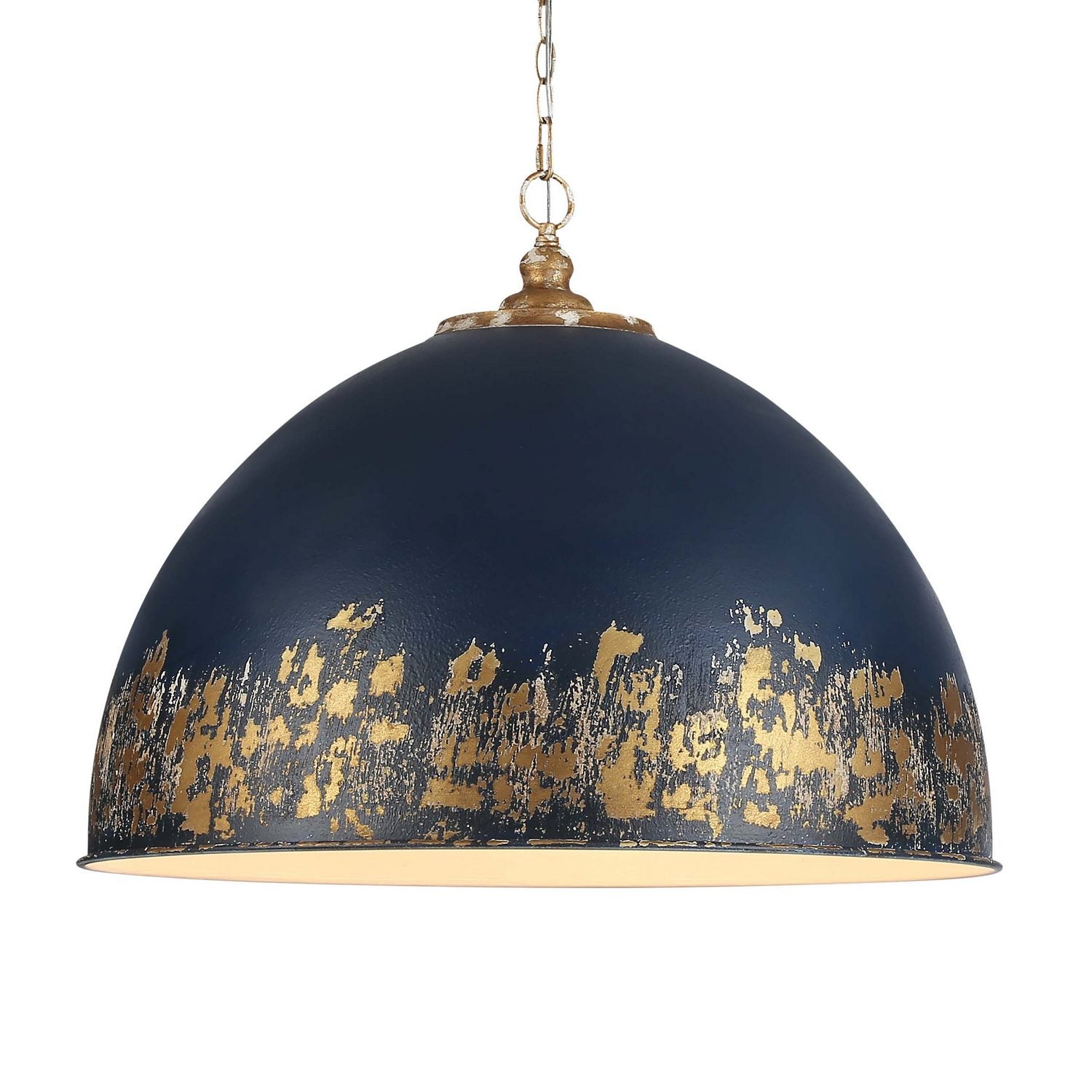 Golden - 0809-8P VG-ANVY - Eight Light Pendant - Alison - Vintage Gold