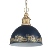 Golden - 0809-M VG-ANVY - One Light Pendant - Alison - Vintage Gold
