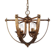 Golden - 0815-4P HG - Four Light Pendant - Victoria - Heirloom Gold