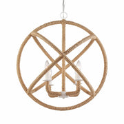 Golden - 0868-4 NWT - Four Light Chandelier - Marina - Natural White