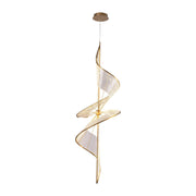 Golden - 1468-L BCH - LED Pendant - Aurora - Brushed Champagne