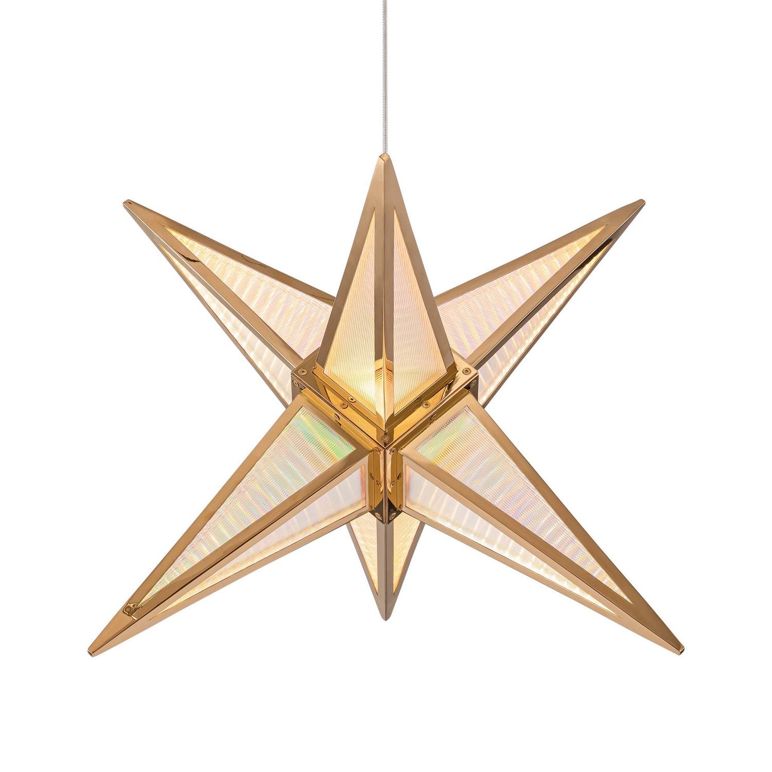 Golden - 1555-18 RG - LED Pendant - Spectrum - Rose Gold