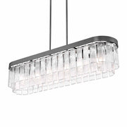 Golden - 1768-LP BLK-HWG - Six Light Pendant - Ciara - Matte Black