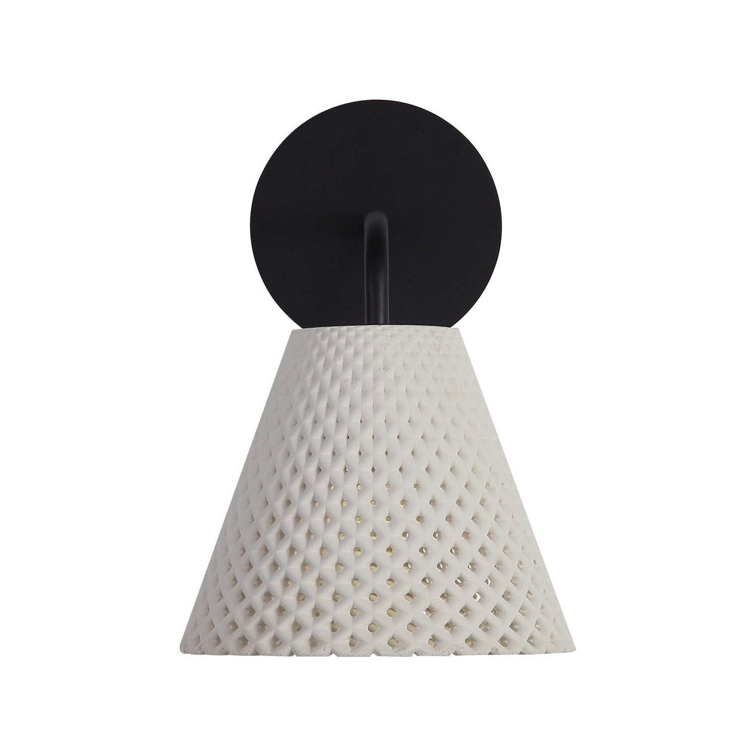 Golden - 2419-OWL WCT - LED Outdoor Wall Sconce - Clarus - Matte Black
