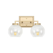 Golden - 3094-BA2 BCB-ALA - Two Light Bath Vanity - Elliott - Brushed Champagne Brass