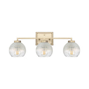 Golden - 3094-BA3 BCB-ALA - Three Light Bath Vanity - Elliott - Brushed Champagne Brass