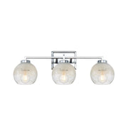 Golden - 3094-BA3 CH-ALA - Three Light Bath Vanity - Elliott - Chrome