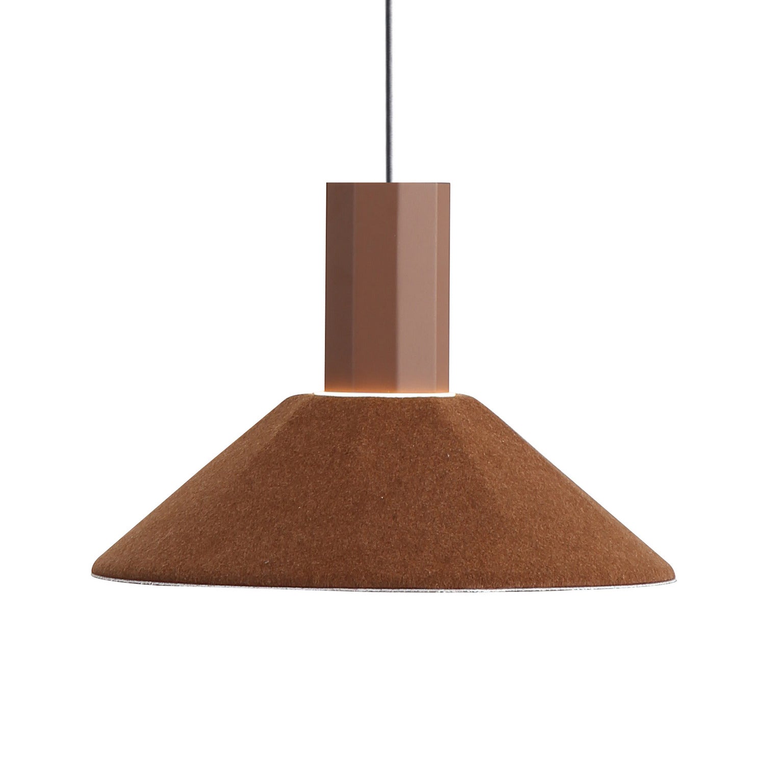 Golden - 3133-P13 CO-BK - LED Pendant - Faroe - Coffee