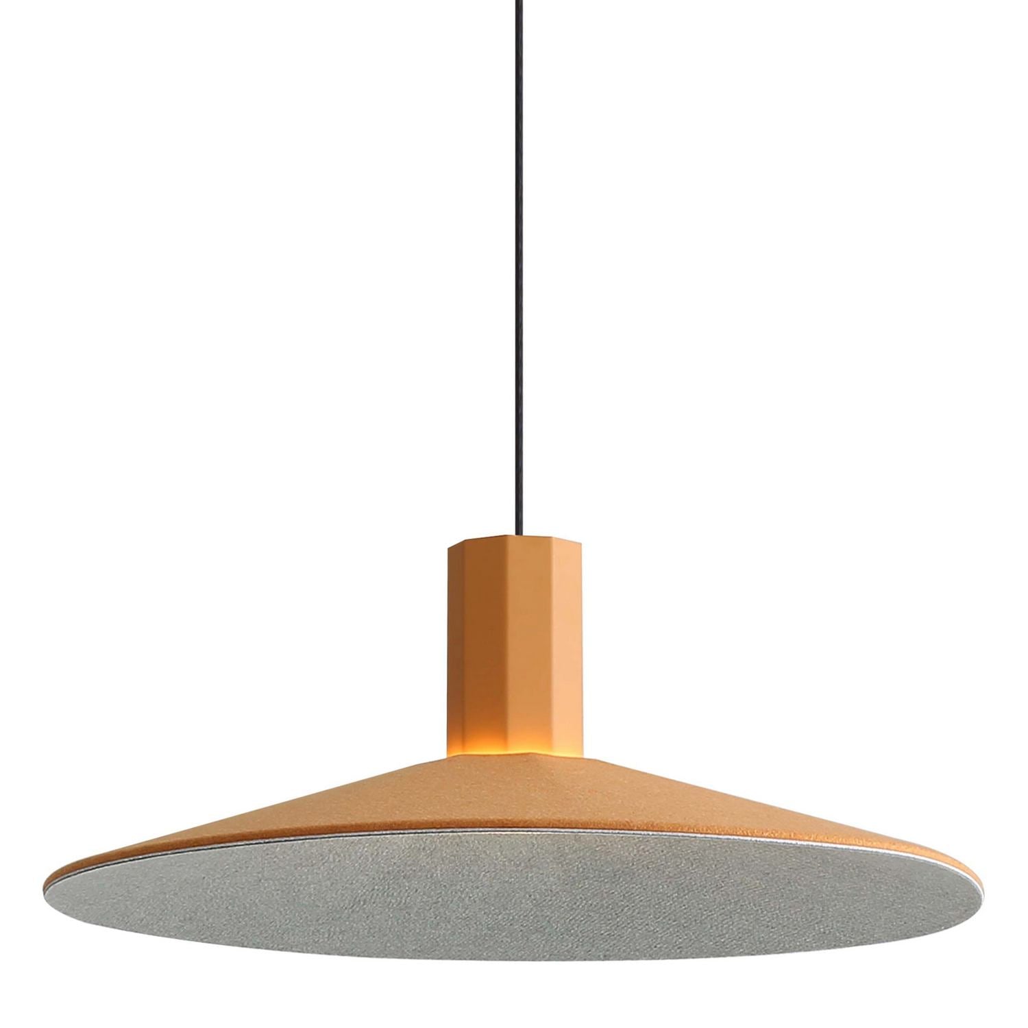 Golden - 3133-P20 EY-GY - LED Pendant - Faroe - Earth Yellow