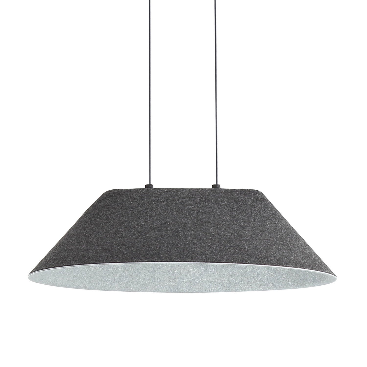Golden - 3133-P21 FB-GY - LED Pendant - Faroe - Matte Black