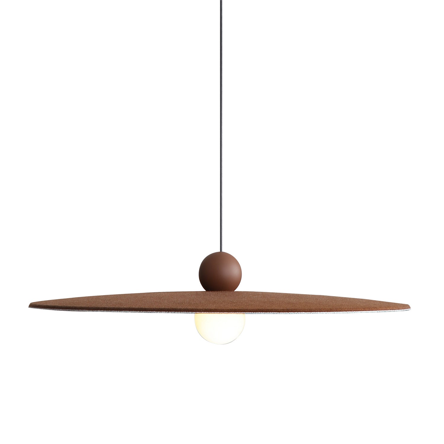 Golden - 3133-P24 CO-BK - LED Pendant - Faroe - Coffee