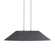 Golden - 3133-P30 FB-GY - LED Pendant - Faroe - Matte Black
