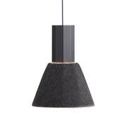 Golden - 3133-P8 FB-GY - LED Pendant - Faroe - Matte Black