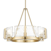 Golden - 3164-6 BCB-HWG - Six Light Chandelier - Aenon - Brushed Champagne Brass