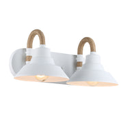 Golden - 3318-BA2 NWT - Two Light Vanity - Journey - Natural White