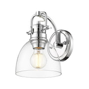 Golden - 3602-BA1 CH-CLR - One Light Vanity - Duncan - Chrome