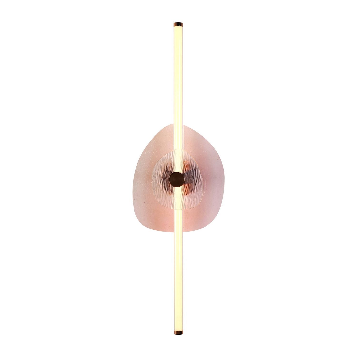 Golden - 3882-39 RG PI-CL - LED Wall Sconce - Colorella - Rose Gold