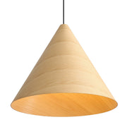 Golden - 3988-24 LWA - Three Light Pendant - Conique - Light Walnut