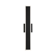 Golden - 4072-OWL24 SNB - LED Outdoor Wall Sconce - Obsidian - Sand Black