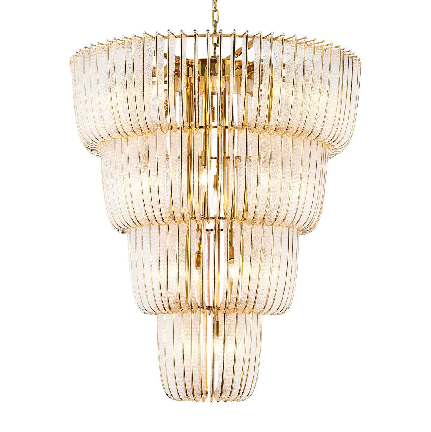 Golden - 4285-29 TG - 29 Light Chandelier - Shahi - Titanium Gold