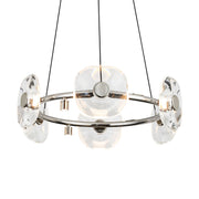 Golden - 5028-6 CH - LED Chandelier - Celestia - Chrome