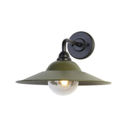 Golden - 5096-OWL15 BLK-MP-SB - One Light Wall Sconce - Croma - Matte Black