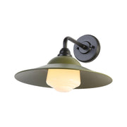 Golden - 5096-OWL15 BLK-MP-WB - One Light Wall Sconce - Croma - Matte Black