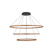 Golden - 5460-59-47-35 WA - LED Chandelier - Veritas - Walnut