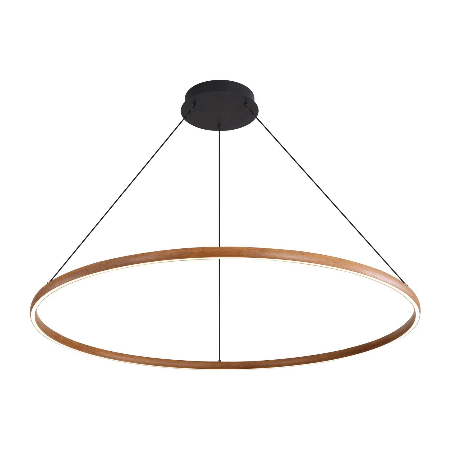 Golden - 5460-71 WA - LED Chandelier - Veritas - Walnut