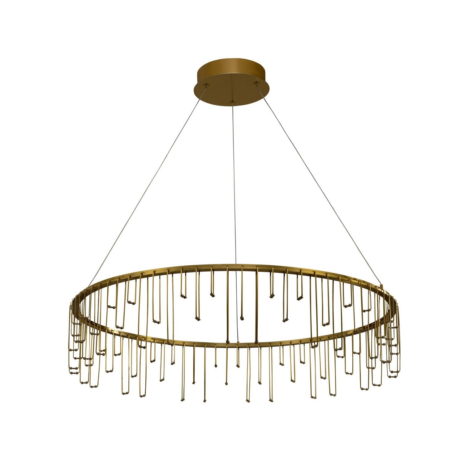 Golden - 5461-32 SSG - LED Chandelier - Lucerna - Stainless Steel Gold