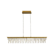 Golden - 5461-LP48 SSG - LED Linear Pendant - Lucerna - Stainless Steel Gold