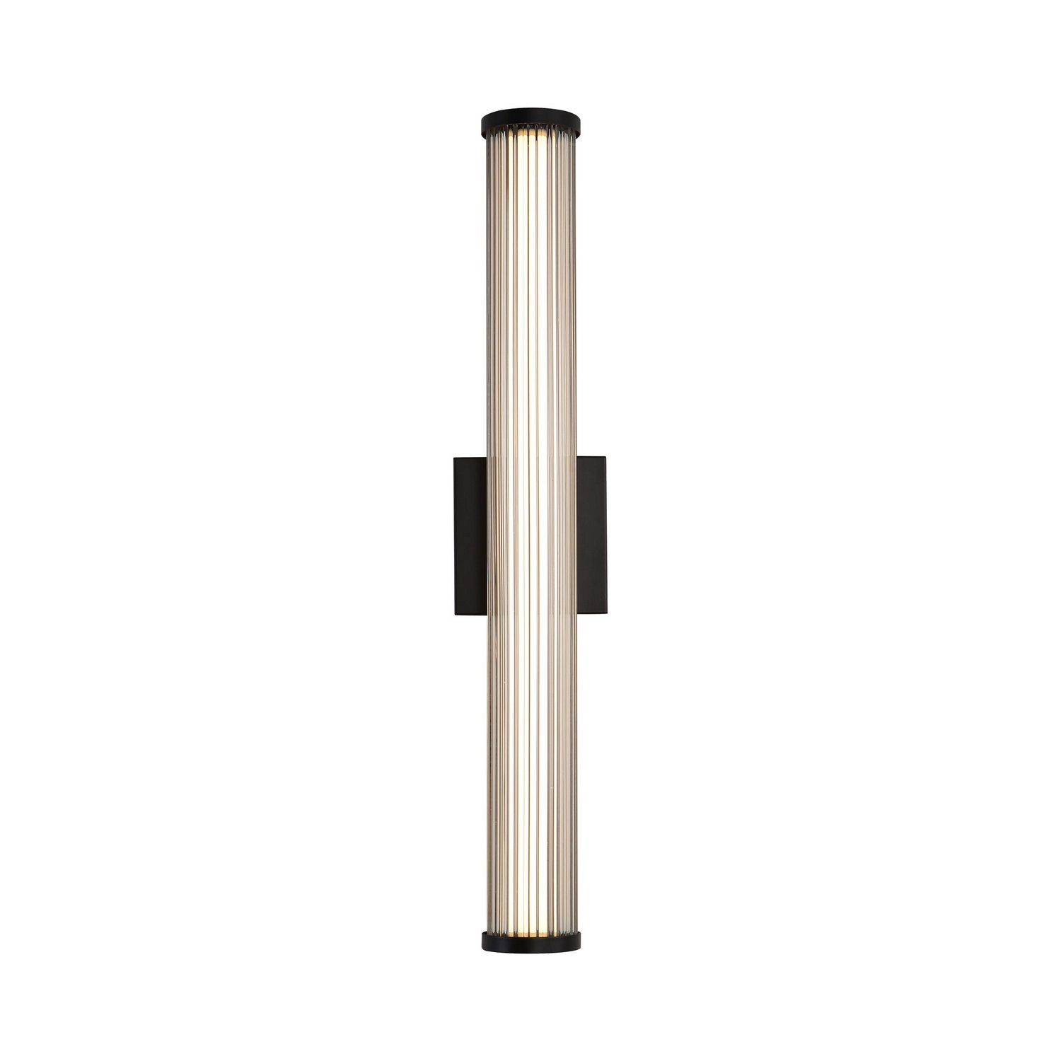 Golden - 5590-OWL24 BLK - LED Outdoor Wall Sconce - Rodara - Matte Black