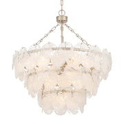 Golden - 6007-27 AGS-CCG - 11 Light Pendant - Cascada - Aegean Silver