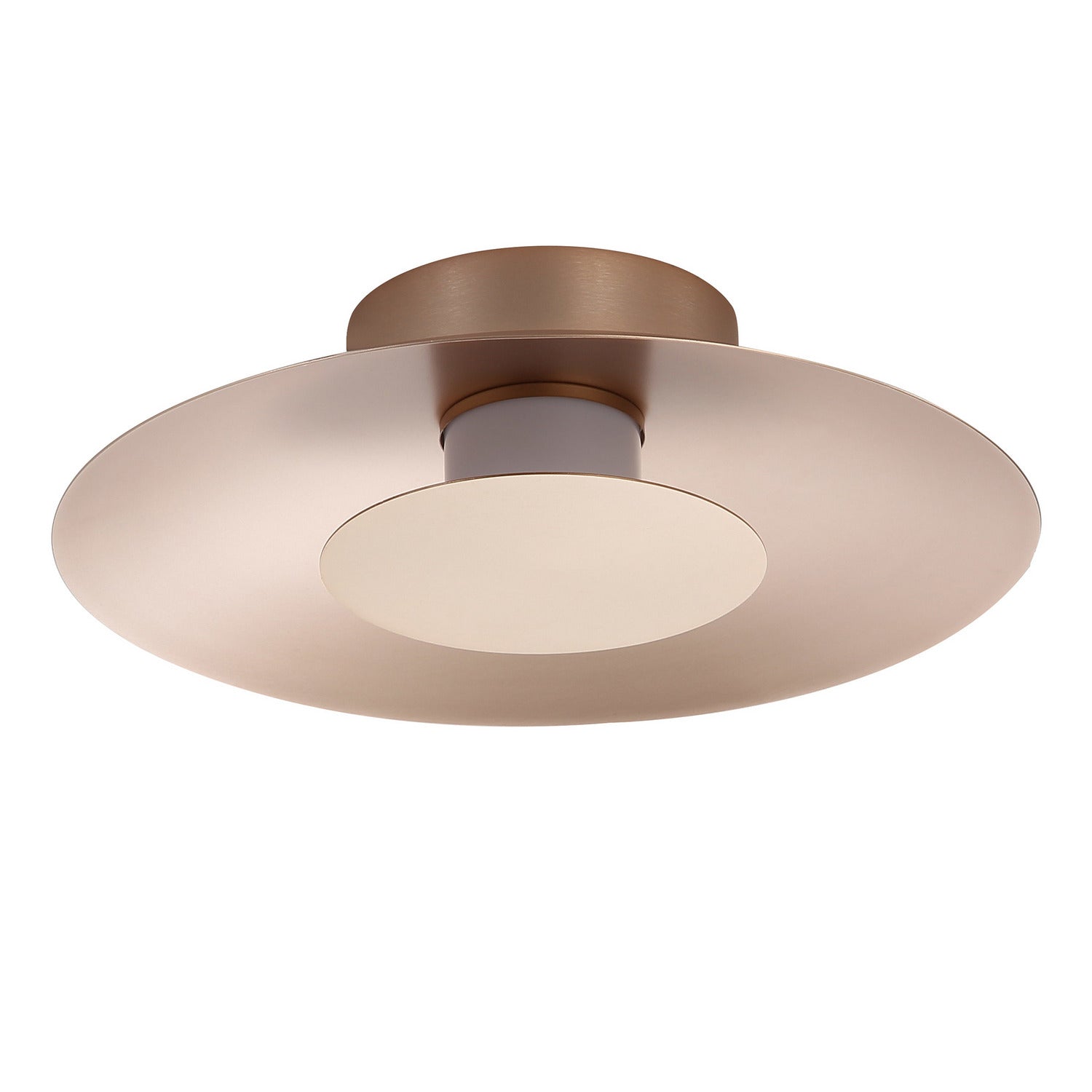 Golden - 6400-FM12 FRG-FRG - LED Flush Mount - Luma - French Gold