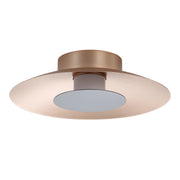 Golden - 6400-FM12 FRG-GRA - LED Flush Mount - Luma - French Gold