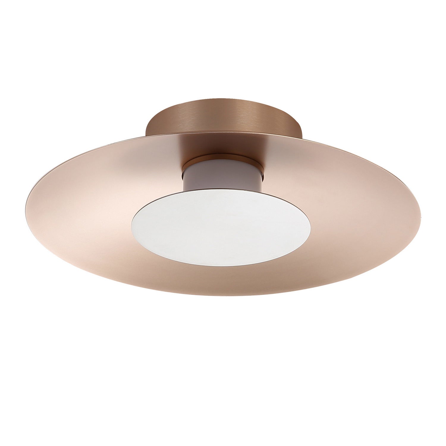 Golden - 6400-FM12 FRG-SAN - LED Flush Mount - Luma - French Gold