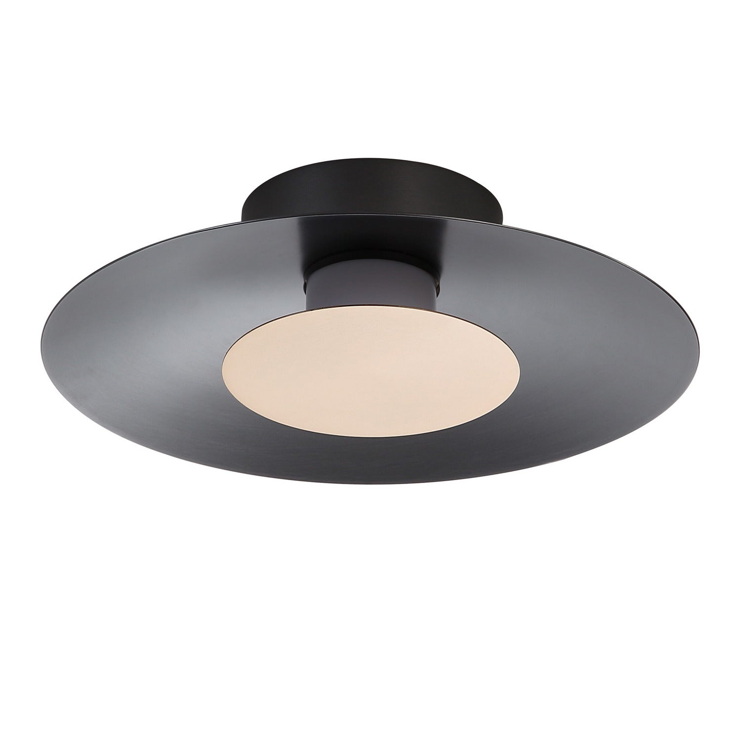 Golden - 6400-FM12 GRA-FRG - LED Flush Mount - Luma - Graphite
