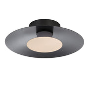 Golden - 6400-FM12 GRA-FRG - LED Flush Mount - Luma - Graphite