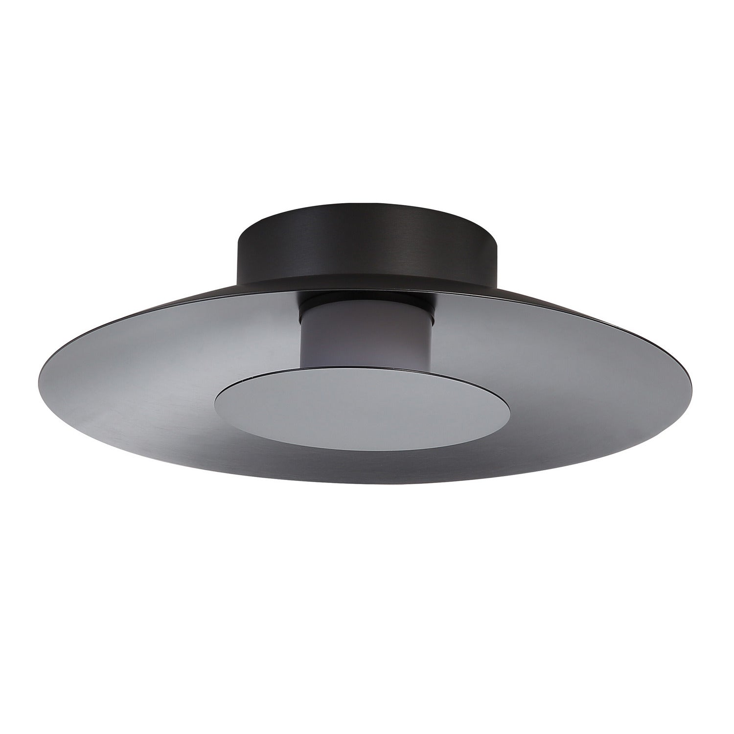 Golden - 6400-FM12 GRA-GRA - LED Flush Mount - Luma - Graphite