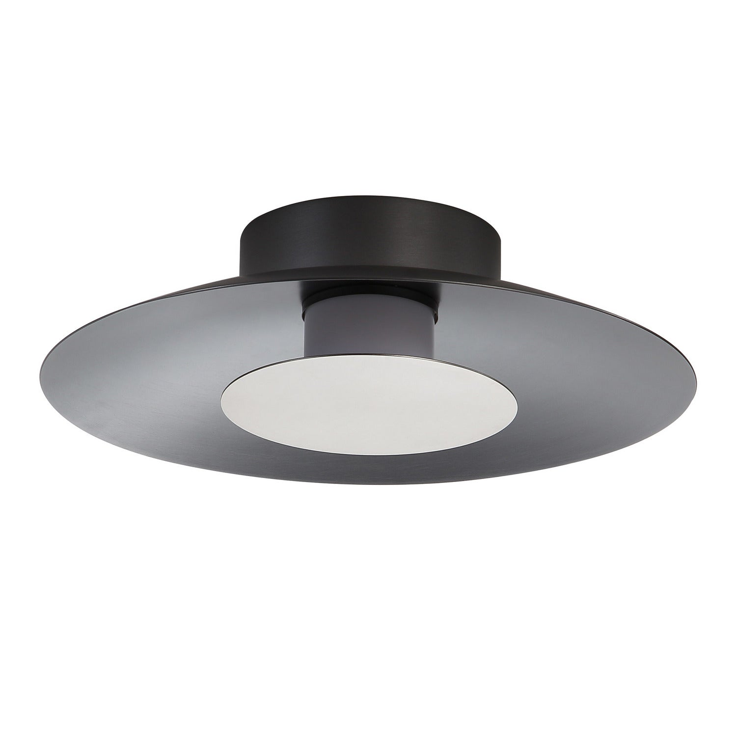 Golden - 6400-FM12 GRA-SAN - LED Flush Mount - Luma - Graphite