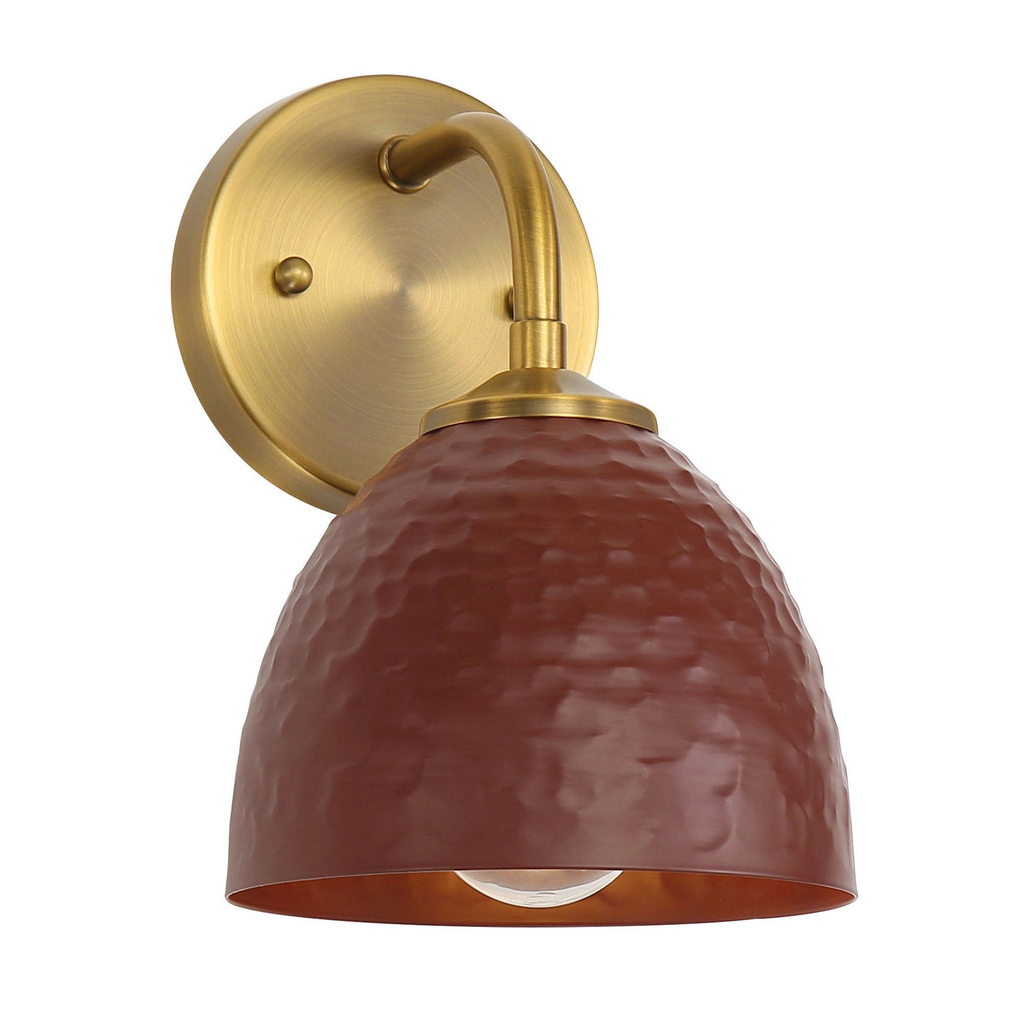 Golden - 6950-1W MBS-RC - One Light Wall Sconce - Shepard - Modern Brass
