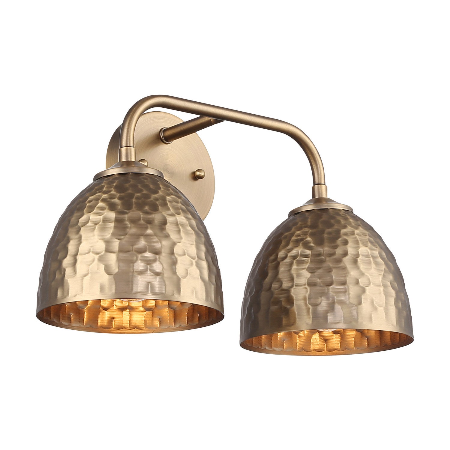 Golden - 6950-BA2 MBS-MBS - Two Light Vanity - Shepard - Modern Brass