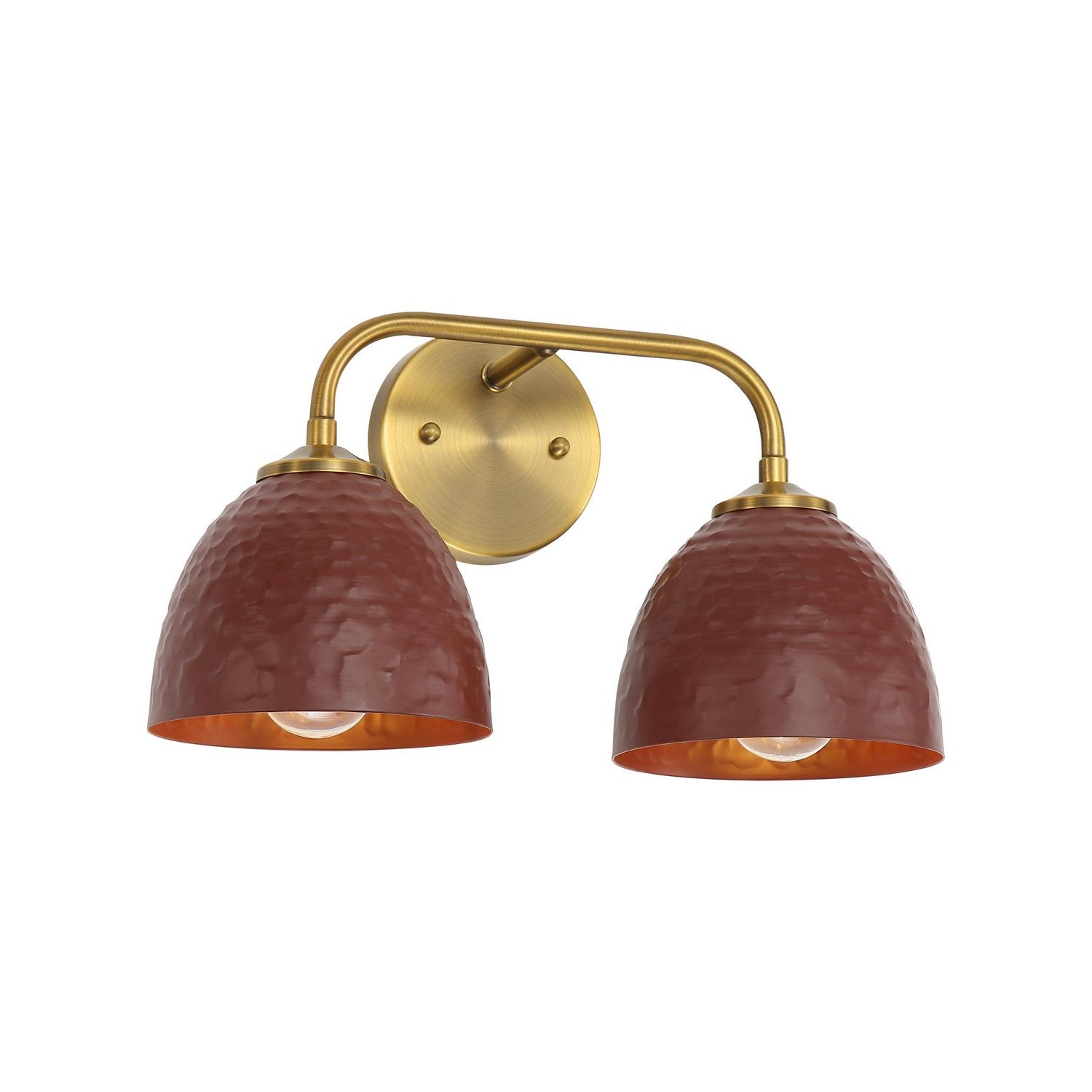 Golden - 6950-BA2 MBS-RC - Two Light Vanity - Shepard - Modern Brass