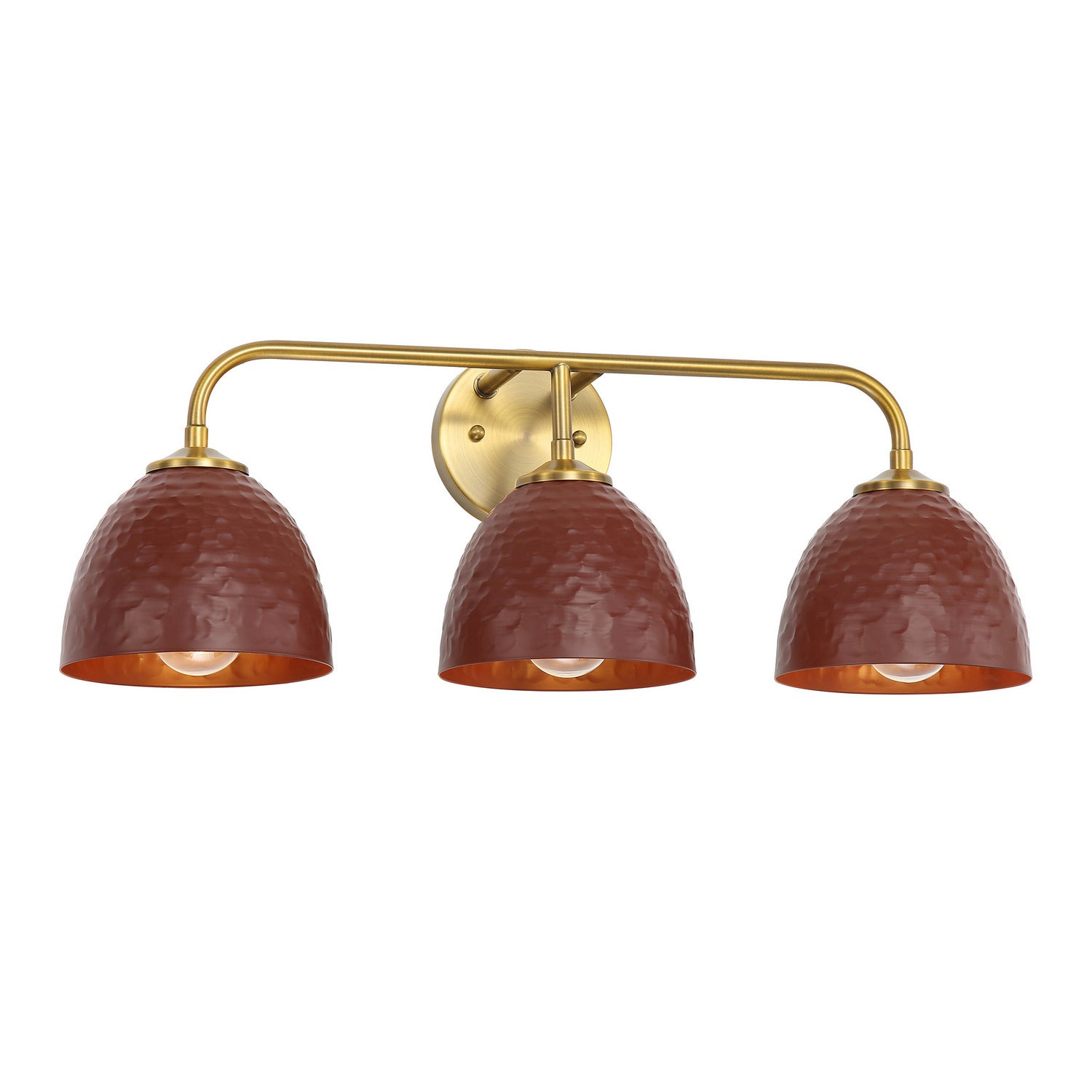 Golden - 6950-BA3 MBS-RC - Three Light Vanity - Shepard - Modern Brass