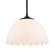 Golden - 6954-M BLK-OP - One Light Pendant - Dorinda - Matte Black