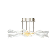 Golden - 8046-SF LG - LED Semi-Flush Mount - Vetrina - Light Gold